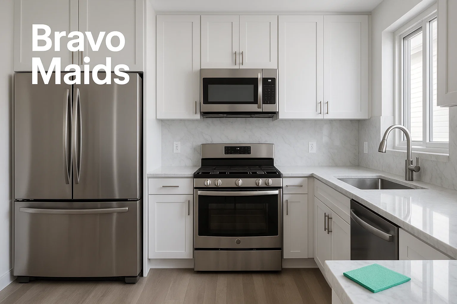 Move out cleaning service San Diego modern kitchen sparkling counters