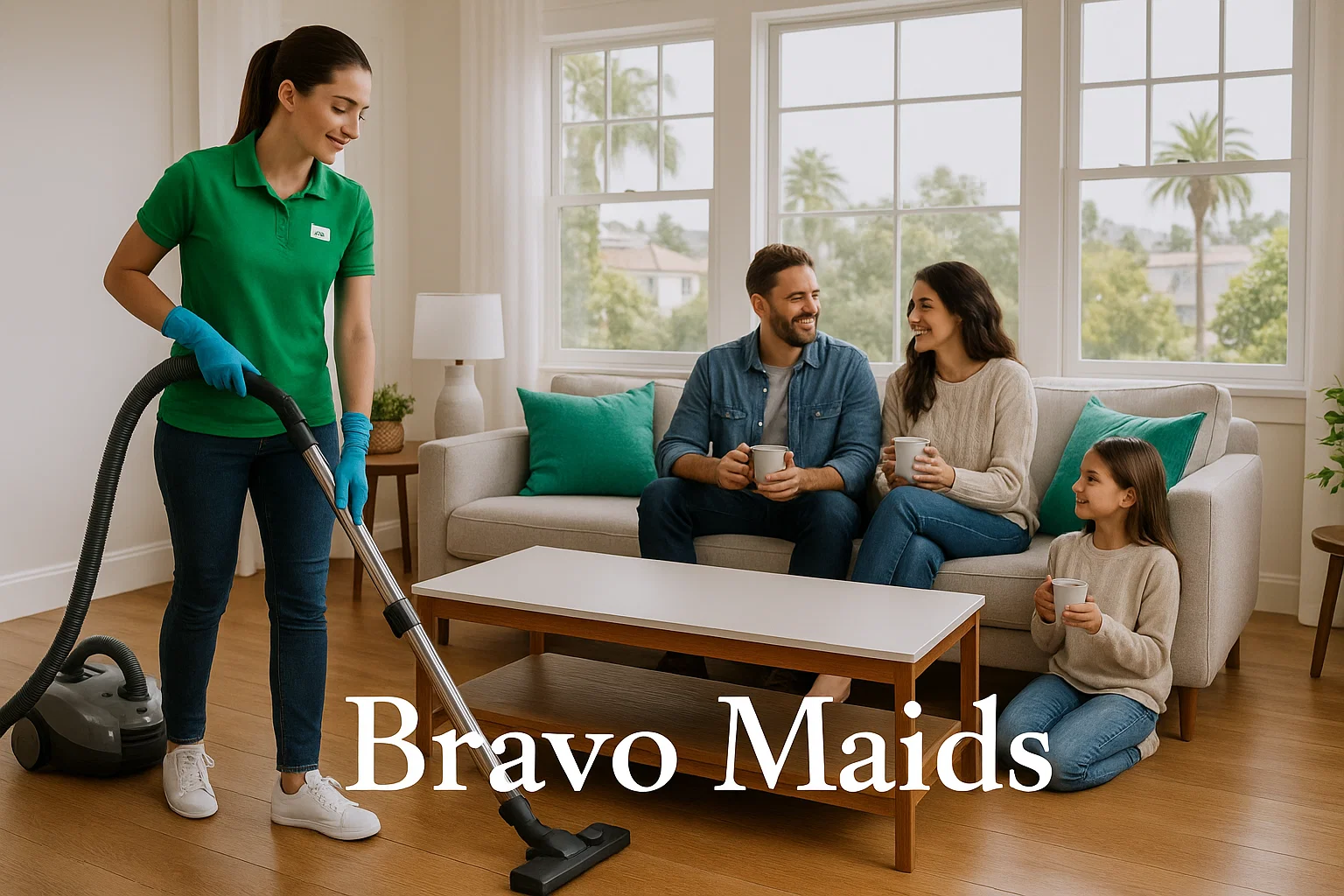 weekly cleaning service San Diego relaxed living room cleaning